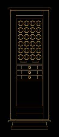 Exclusive luxury safe THE caudillo