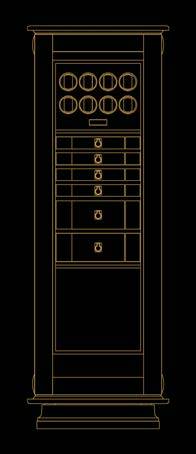 Exclusive luxury safe THE caudillo