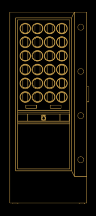 Exclusive luxury safe THE bellino