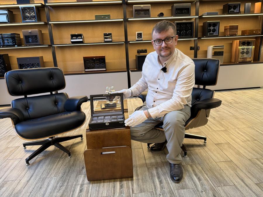 Шкатулка для хранения 10-ти часов 10BGR-W