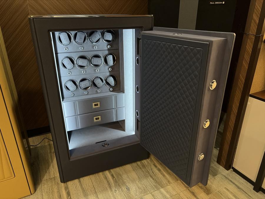Сейф для автоподзавода и хранения часов PaulDesign Alliance 100 Black