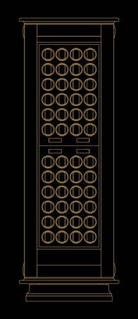 Exclusive luxury safe THE caudillo