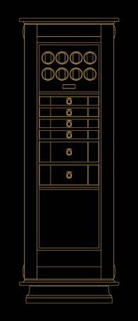 Exclusive luxury safe THE caudillo