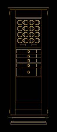 Exclusive luxury safe THE caudillo