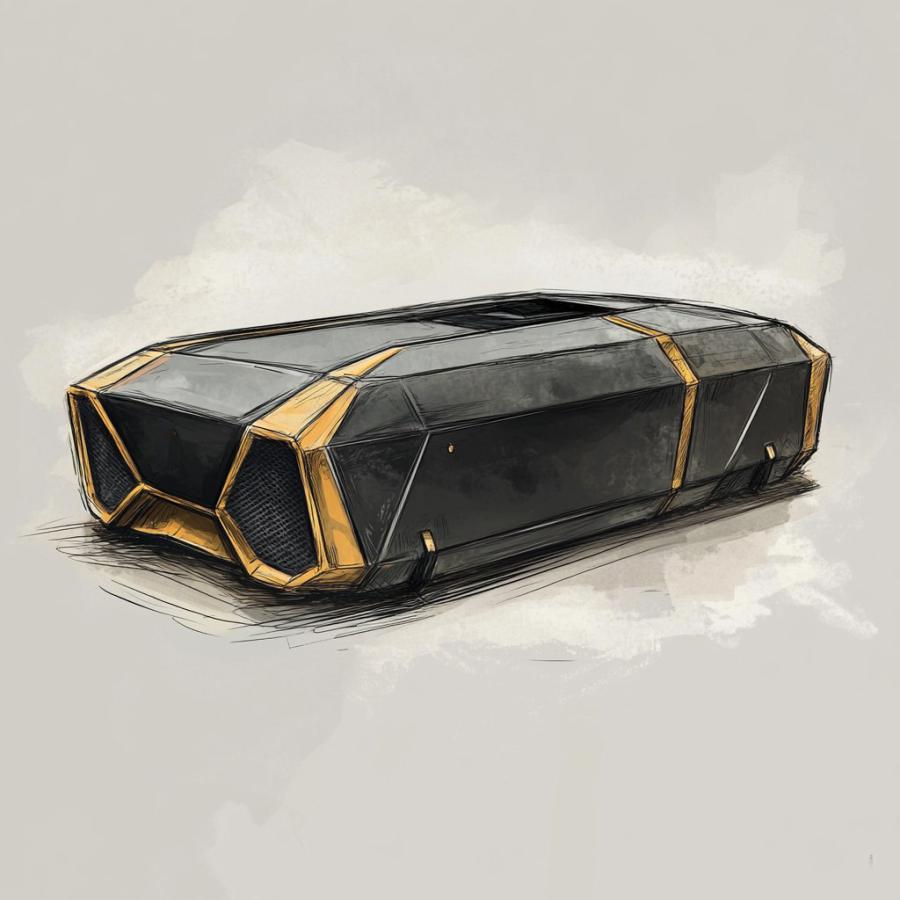 Сейф для денег и документов для владельцев "Lamborghini" модель 1