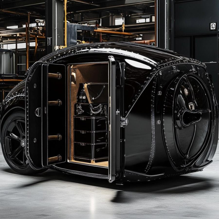Сейф для денег и документов для владельцев "Rolls Royce" модель 1